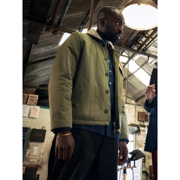 The Lazarus Project 2022 Paapa Essiedu Beige Jacket The Lazarus Project 2022 Paapa Essiedu Beige Jacket