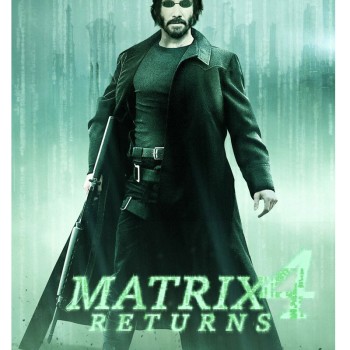 Keanu Reeves The Matrix 4 Black Coat