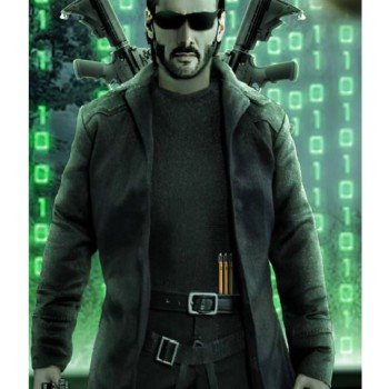 Keanu Reeves The Matrix 4 Black Coat