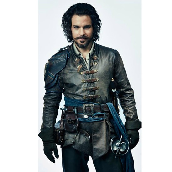 The Musketeer Santiago Cabrera Leather Jacket