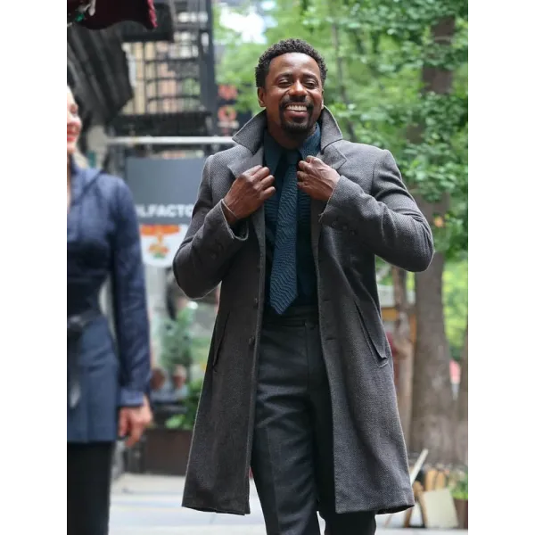 The Peripheral 2022 Gary Carr Wool Coat The Peripheral 2022 Gary Carr Wool Coat
