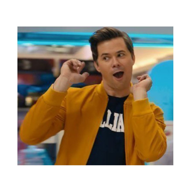 The Prom Andrew Rannells Bomber Jacket The Prom Andrew Rannells Bomber Jacket