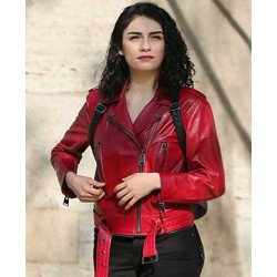 The Protector Hazar Erguclu Red Leather Jacket