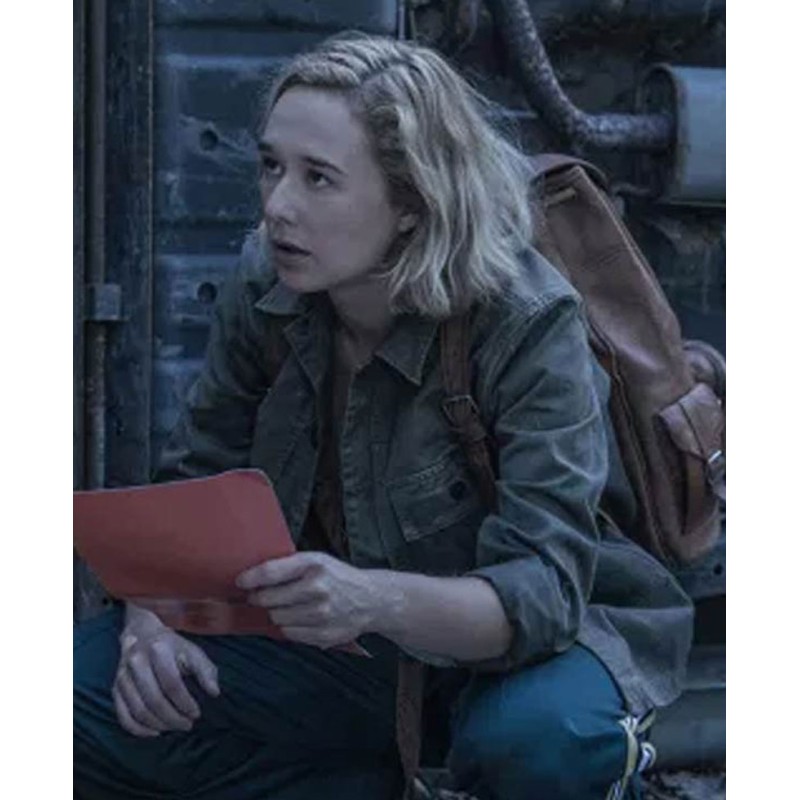 Alba August The Rain Green Cotton Jacket Alba August The Rain Green Cotton Jacket