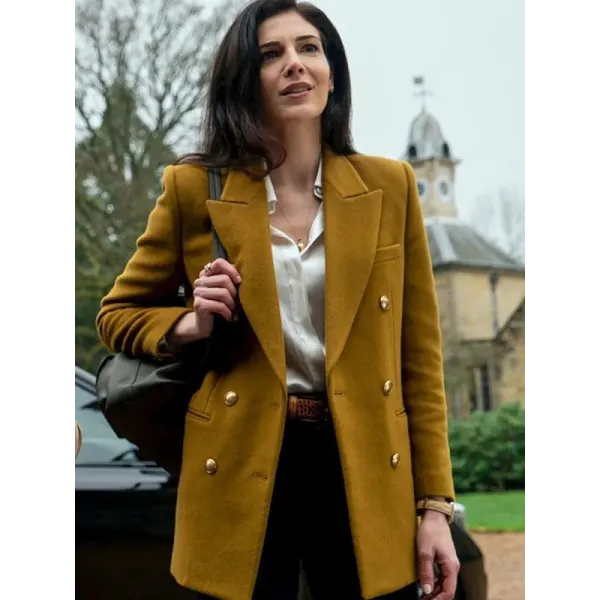 The Sandman 2022 Lyta Hall Wool Coat The Sandman 2022 Lyta Hall Wool Coat