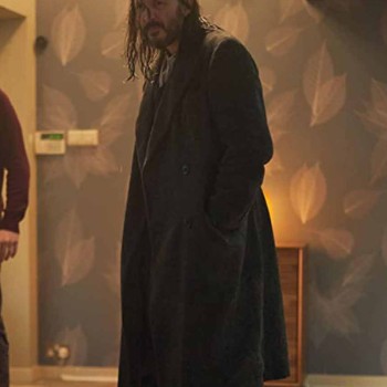 The Sister Bertie Carvel Double Breasted Wool Coat