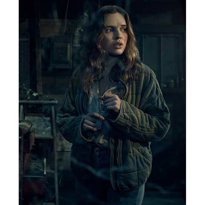 Odessa Young The Stand Green Jacket Odessa Young The Stand Green Jacket