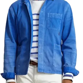 The Today Show Leo Woodall Blue Jacket