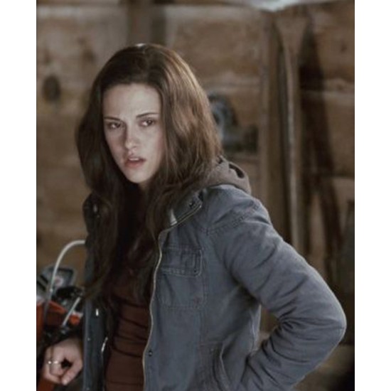 The Twilight Saga Eclipse Kristen Stewart Grey Jacket