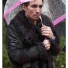 The Umbrella Academy Robert Sheehan Shearling Leather Coat