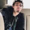 The Umbrella Academy Robert Sheehan Shearling Leather Coat