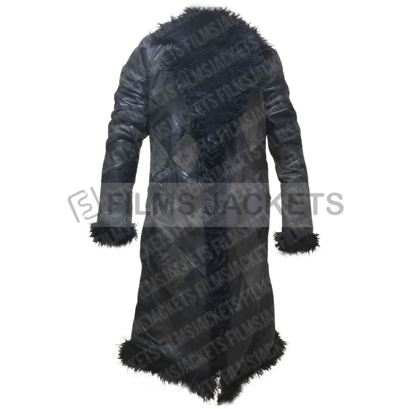 The Umbrella Academy Robert Sheehan Shearling Leather Coat The Umbrella Academy Robert Sheehan Shearling Leather Coat