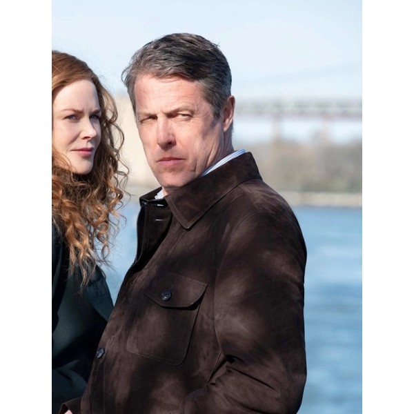 The Undoing Hugh Grant Suede Jacket The Undoing Hugh Grant Suede Jacket