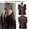 Andrea Harrison Walking Dead Laurie Holden Leather Vest Andrea Harrison Walking Dead Laurie Holden Leather Vest