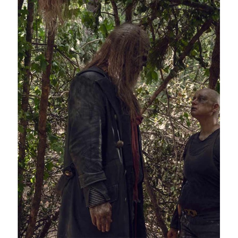The Walking Dead S09 Beta Leather Coat The Walking Dead S09 Beta Leather Coat