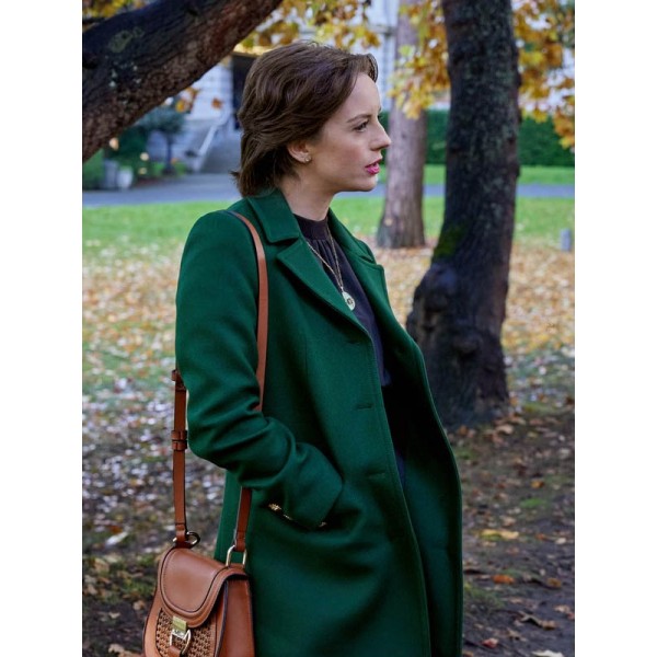 The Wedding Veil Inspiration Kacey Rohl Green Coat The Wedding Veil Inspiration Kacey Rohl Green Coat