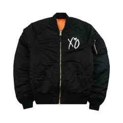 XO The Weeknd Starboy Panther Black Jacket