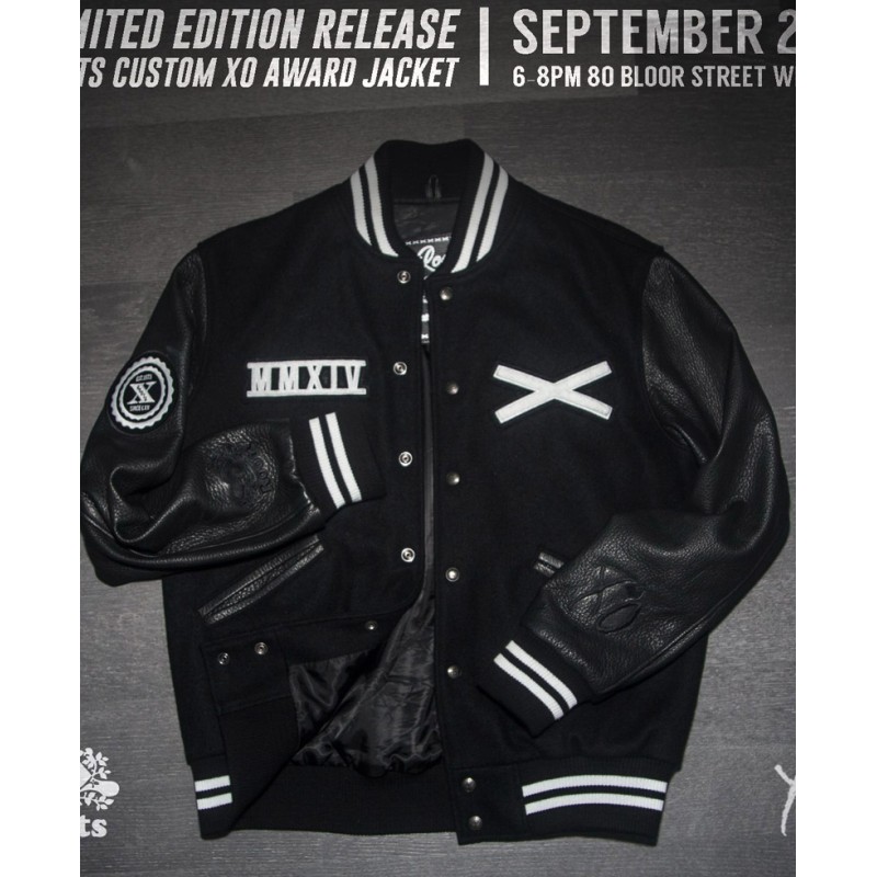 XO The Weeknd Tour Bomber Varsity Jacket XO The Weeknd Tour Bomber Varsity Jacket