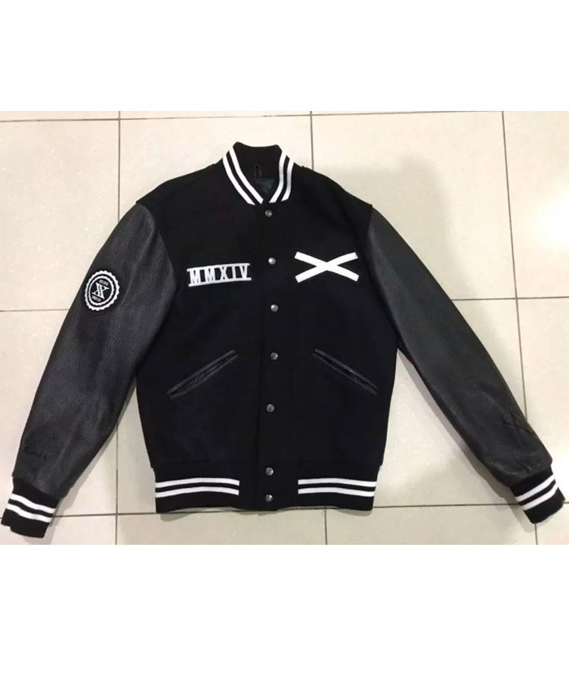 Films Jackets XO The Weeknd Super Bowl LV Varsity Wool Jacket