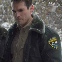 The Wolf of Snow Hollow Satin Green Jacket