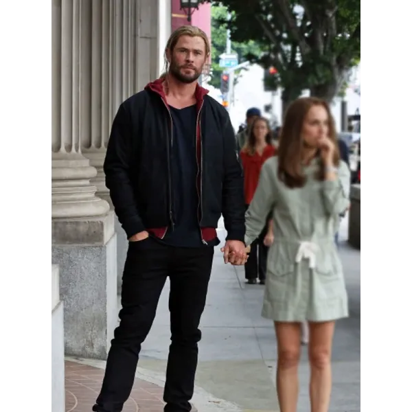 Thor Love and Thunder Chris Bomber Jacket Thor Love and Thunder Chris Bomber Jacket