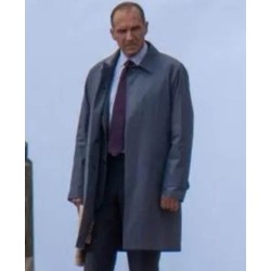 Ralph Fiennes No Time To Die Grey Coat