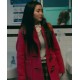 To All The Boys Lana Condor Red Duffle Coat