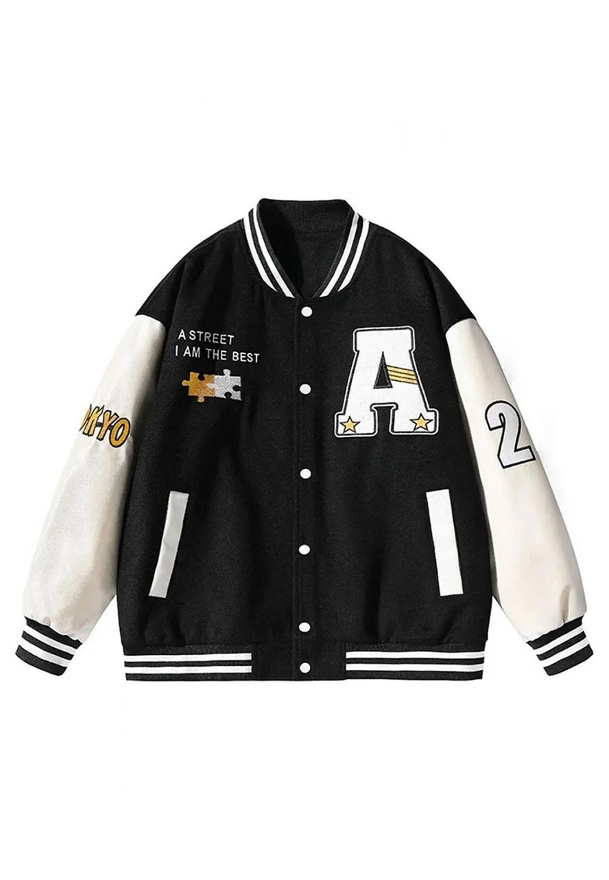 Tokyo A Street I am The Best Varsity Jacket