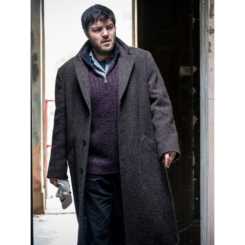 Tom Burke C.B. Strike Trench Coat Tom Burke C.B. Strike Trench Coat