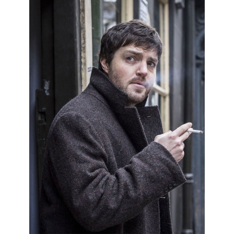 Tom Burke C.B. Strike Trench Coat Tom Burke C.B. Strike Trench Coat