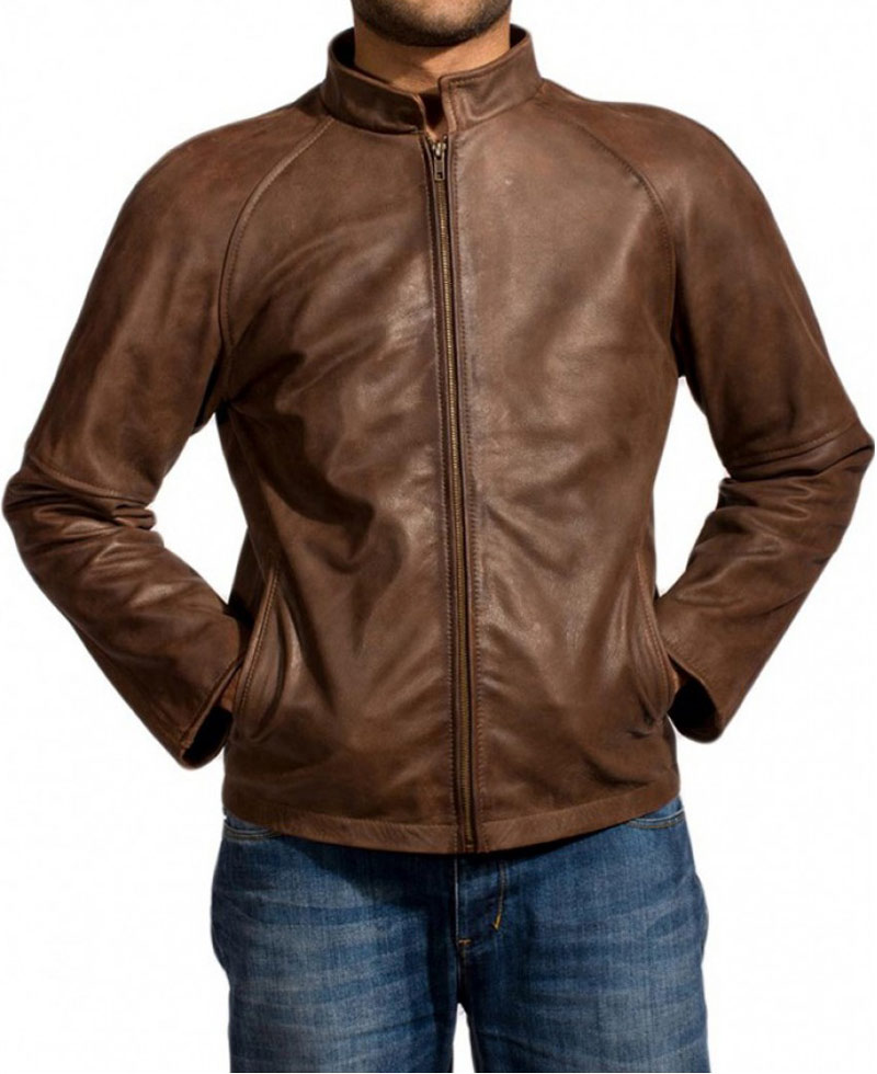 Jack reacher leather jacket sale