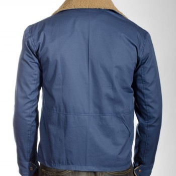 The Drop Bob Saginowski Jacket with Fur Collar