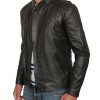 Tony Stark Black Leather Jacket Tony Stark Black Leather Jacket
