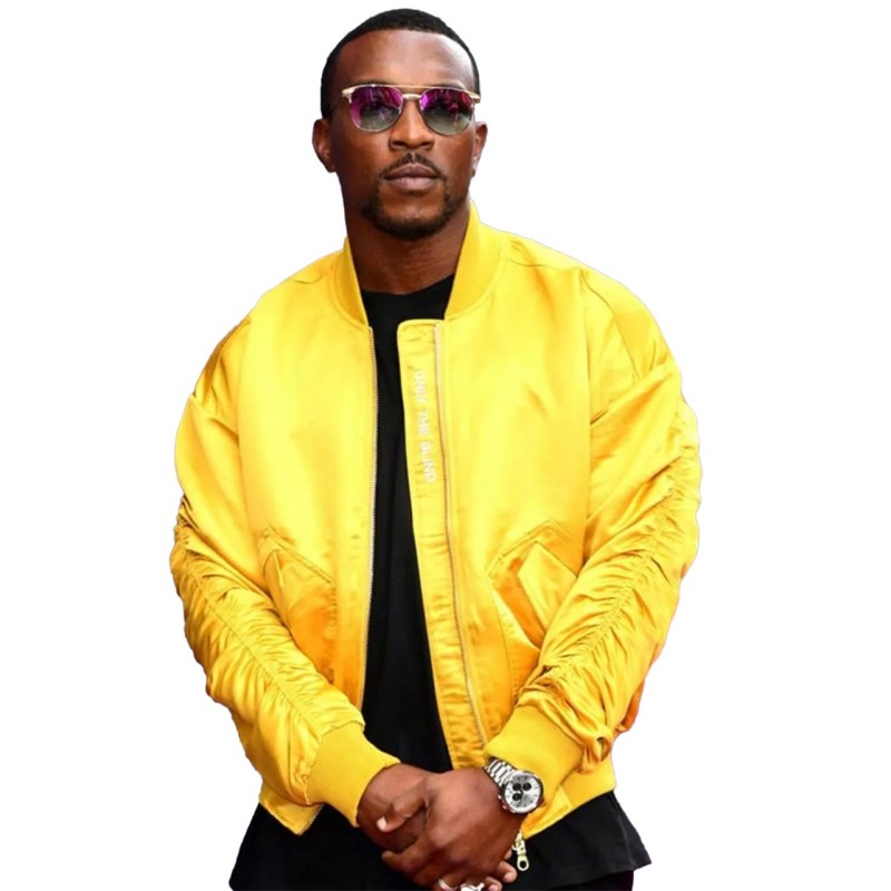 Top Boy S03 Ashley Walters Yellow Bomber Jacket Top Boy S03 Ashley Walters Yellow Bomber Jacket