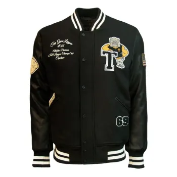Top Gun Bulldog Varsity Wool Jacket