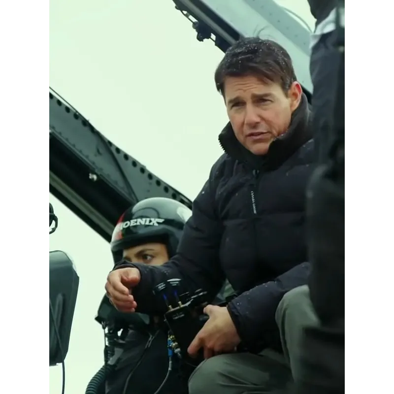 Top Gun Maverick 2022 Tom Cruise Black Jacket Top Gun Maverick 2022 Tom Cruise Black Jacket