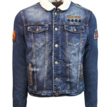 Top Gun Tom Cat Lined Denim Jacket