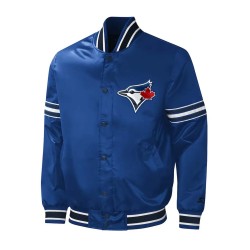 Toronto Blue Jays Varsity Satin Jacket