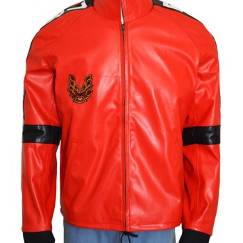 Red Leather Bandit Jacket