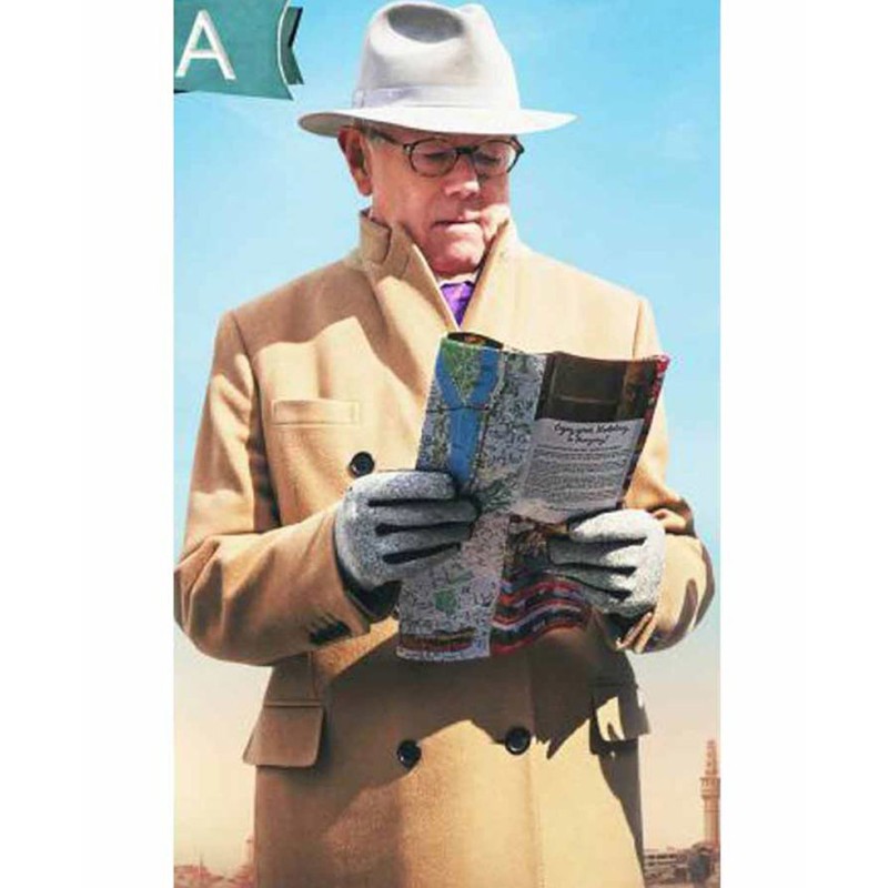 Travels with My Father Michael Whitehall Wool Coat Travels with My Father Michael Whitehall Wool Coat
