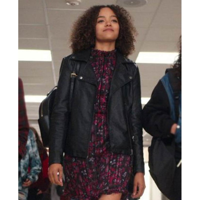 Quintessa Swindell Trinkets Leather Jacket Quintessa Swindell Trinkets Leather Jacket