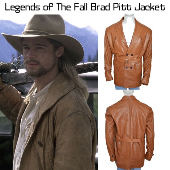 Brad Pitt Legends of The Fall Tristan Ludlow Jacket