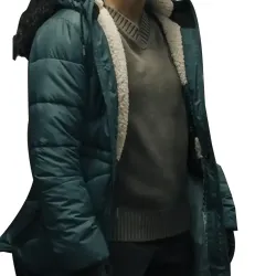 True Detective S04 Evangeline Navarro Puffer Coat