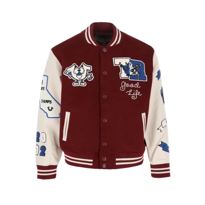 True Religion Varsity Jacket