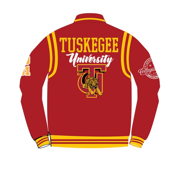 Tuskegee University Varsity Jacket Tuskegee University Varsity Jacket