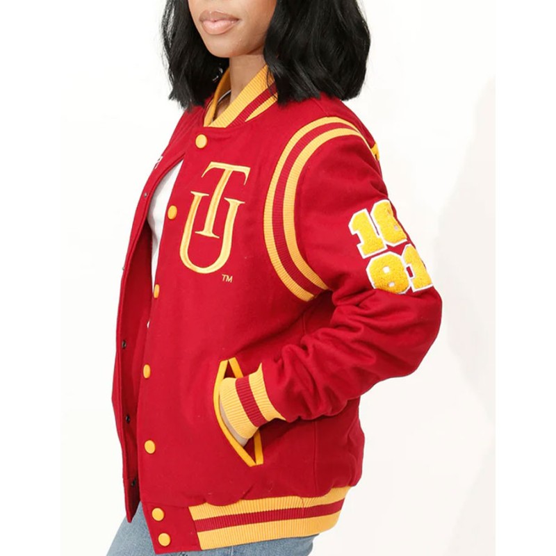 Tuskegee University Varsity Jacket Tuskegee University Varsity Jacket