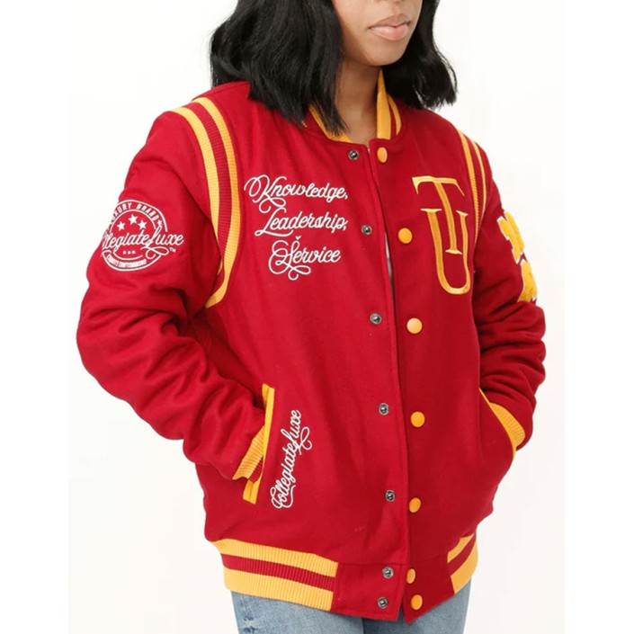 Tuskegee University Varsity Jacket Tuskegee University Varsity Jacket