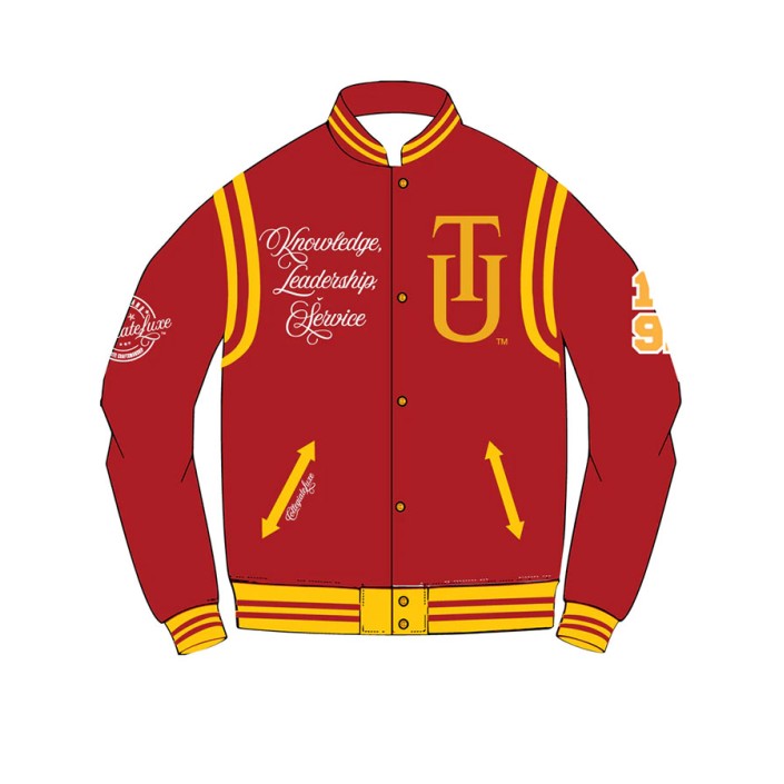 Tuskegee University Varsity Jacket Tuskegee University Varsity Jacket