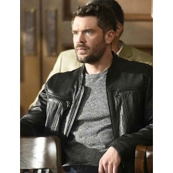 Charlie Weber How To Get Away with Murder Leather Jacket