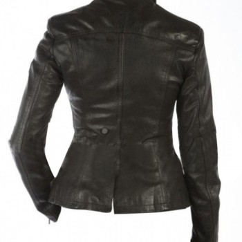 Twilight Saga Breaking Dawn Bella Swan Double Breasted Leather Jacket